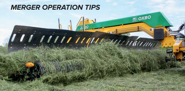 Merger Operation Tips | Graphic | Oxbo