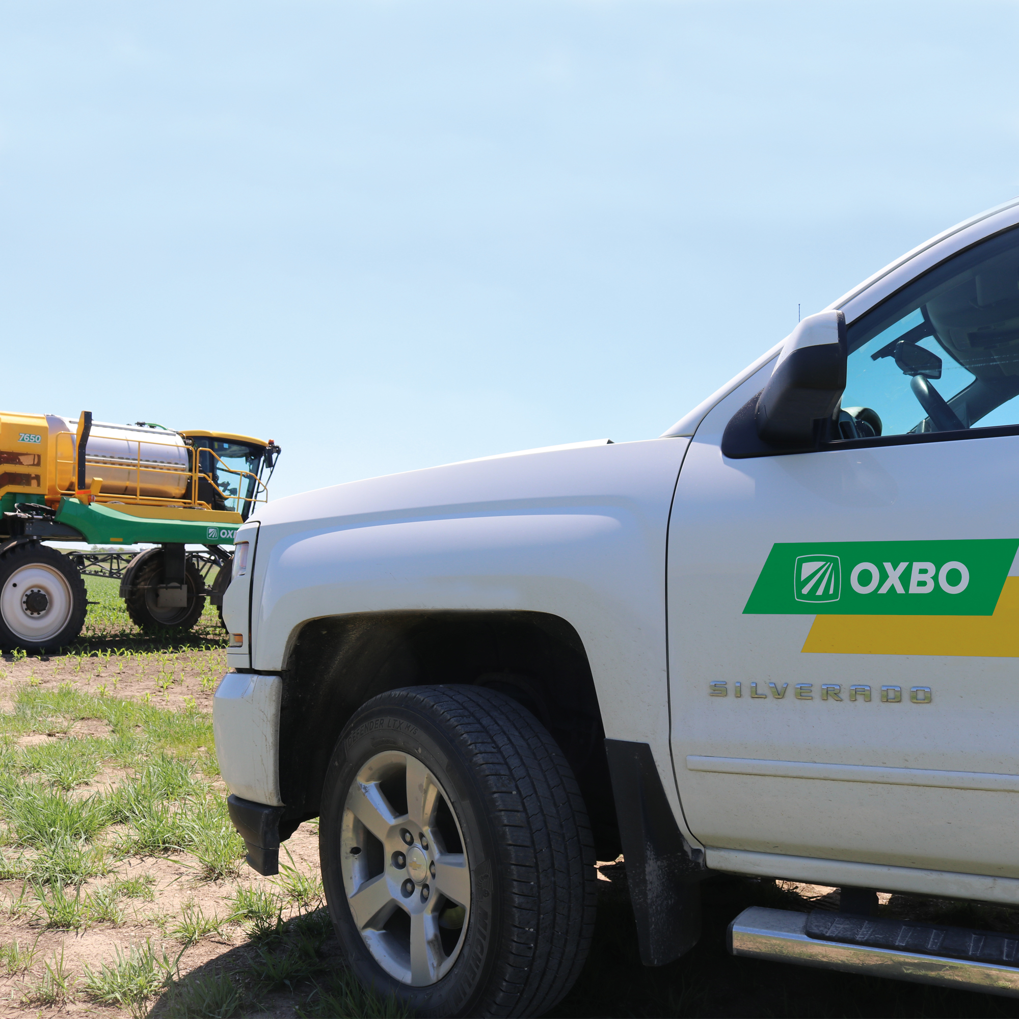 We support our high clearance front boom sprayers ourselves | Oxbo
