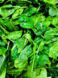 Beans & Spinach